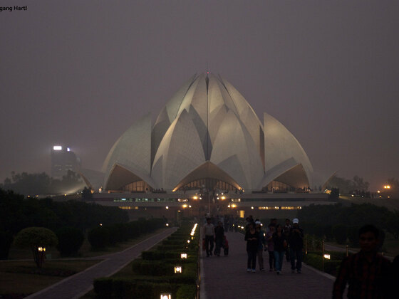Lotustempel in Delhi