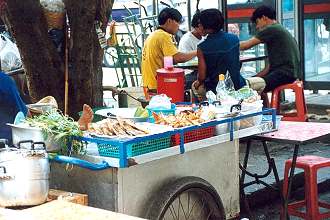open air kitchen