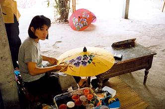 Umbrella painting