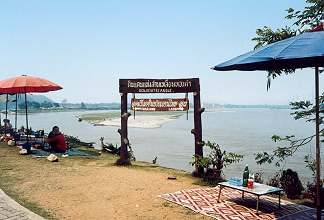 Mekong, Grenze zu Laos und Burma