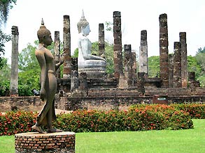 Sukhothai, Historical Park  -  zum Vergrssern bitte anklicken !!