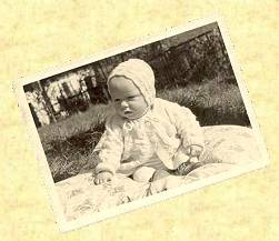 Vivien, 6 months old, 1956