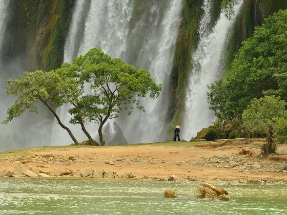 Ban Gioc Wasserfall (Nordvietnam)