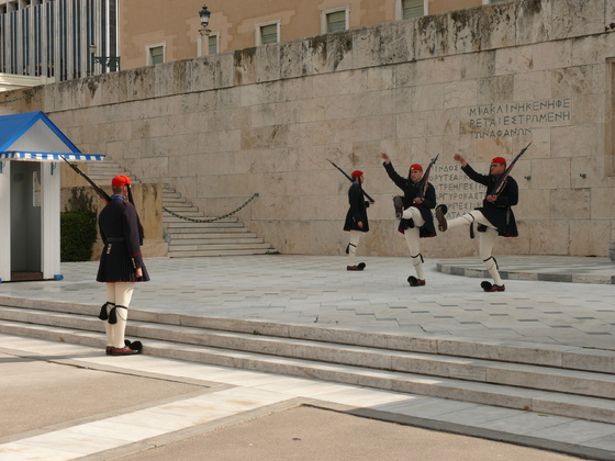 Wachablösung in Athen