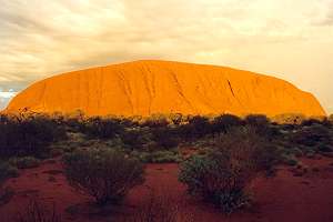 Ayers Rock, sunset