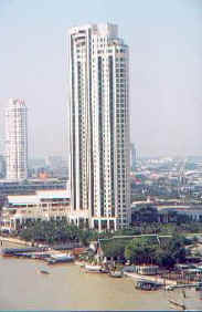 Hotel Peninsula, Blick aus dem 17. Stock des Sheraton