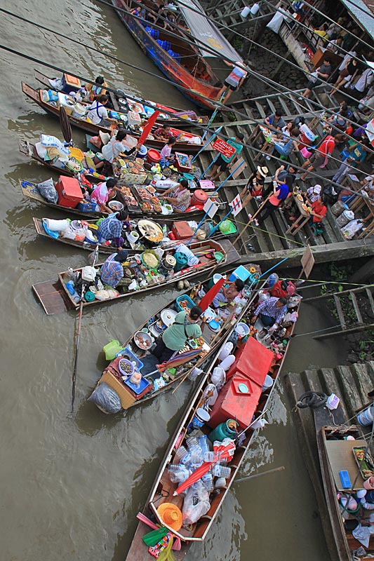 Amphawa Schwimmender Markt