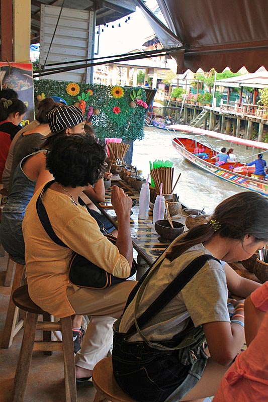 Amphawa Schwimmender Markt