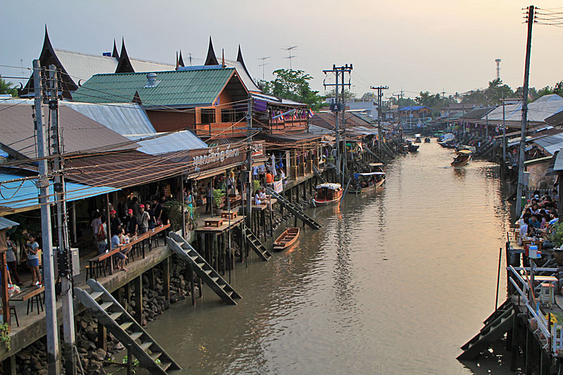 Amphawa Schwimmender Markt