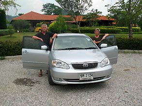 Khorat, rent car  -  Click for large image !