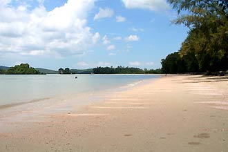 Krabi, Nopparat Beach - Click for large image !
