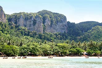 Krabi, Railey Beach - Click for large image !