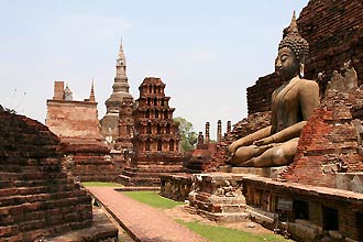 Sukhothai, Historical Park  -  Click for large image !