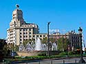 Barcelona, Placa de Catalunya - Click for large image !