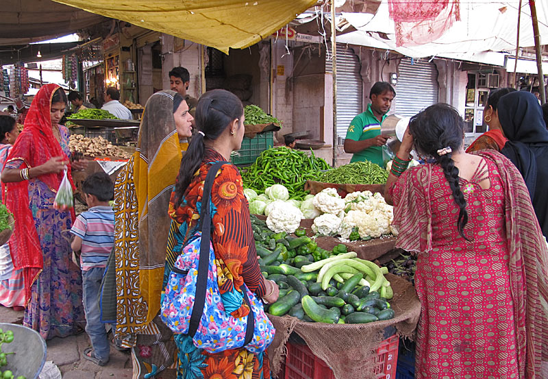 Jodhpur, Altstadt, Sarda Market Cirdikot