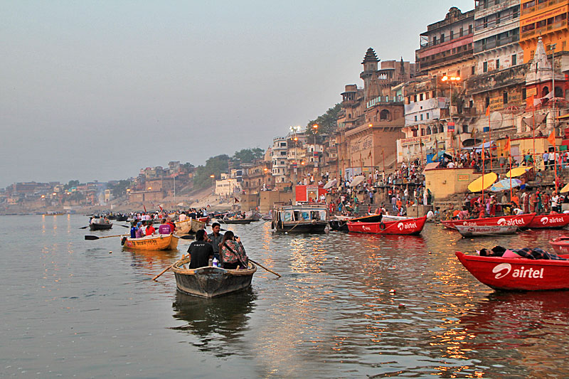 Varanasi, Abendstimmung