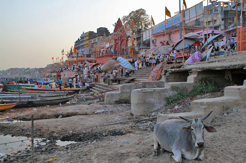 Varanasi, Abendstimmung